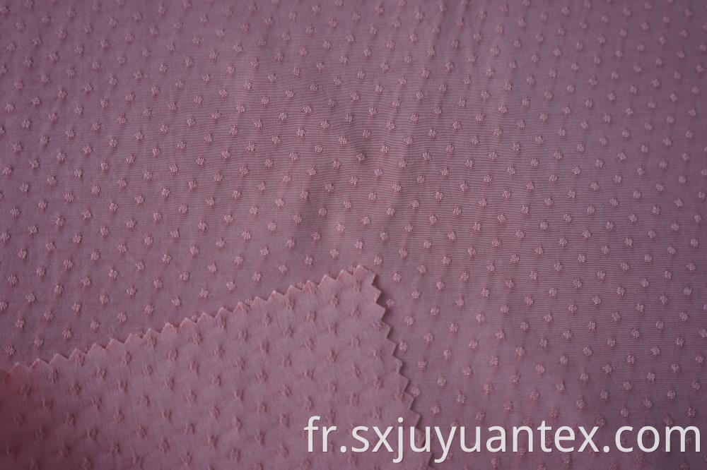 55%Viscose 45%Rayon Swiss Dot Fabric